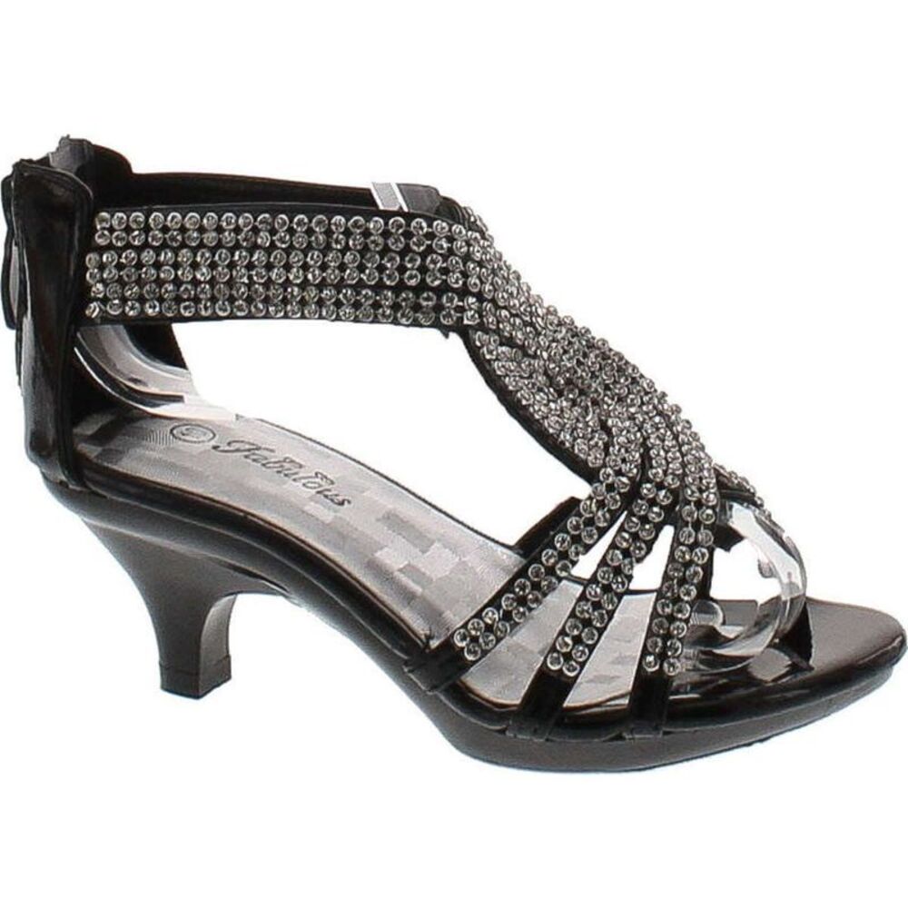 Link Angel-37K Black ChildG sandals 3 NEW